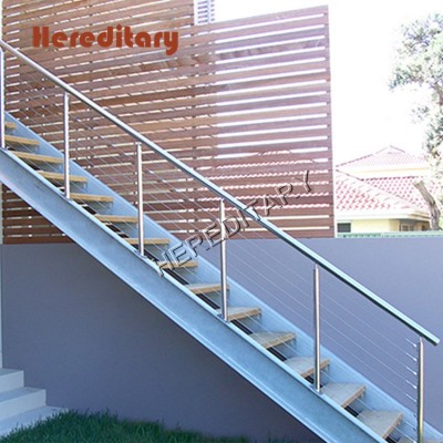 Balcony Railing for Outdoor Steps Stainless Steel Cable Wire Railings